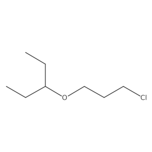 3-(3-Chloropropoxy)pentane Structure