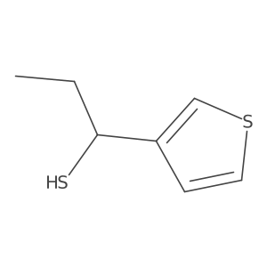 1-(Thiophen-3-yl)propane-1-thiol结构式