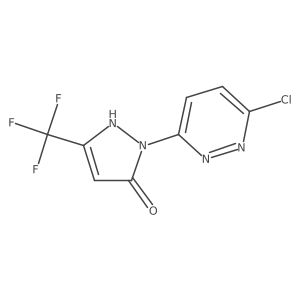 1-(3-Chloropyridazin-6-yl)-3-trifluoromethyl-5-hydroxypyrazole Structure