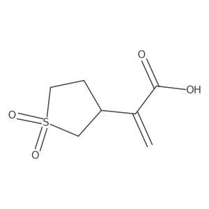 2-(1,1-Dioxo-1lambda6-thiolan-3-yl)prop-2-enoic acid结构式