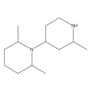 2,6-Dimethyl-1-(2-methylpiperidin-4-yl)piperidine Structure