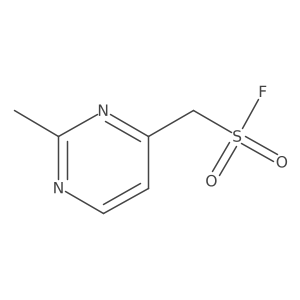 (2-Methylpyrimidin-4-yl)methanesulfonyl fluoride Structure