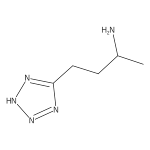 (2S)-4-(1H-1,2,3,4-tetrazol-5-yl)butan-2-amine Structure