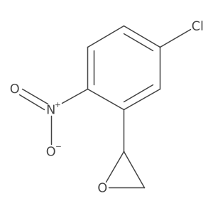 (2R)-2-(5-chloro-2-nitrophenyl)oxirane Structure