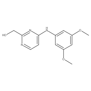 {4-[(3,5-Dimethoxyphenyl)amino]pyrimidin-2-yl}methanol Structure