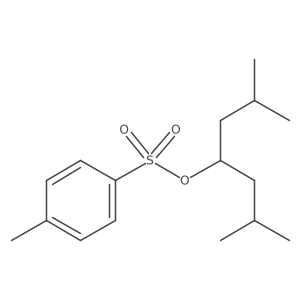 2,6-Dimethylheptan-4-yl 4-methylbenzene-1-sulfonate Structure