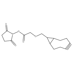 BCN-O-Acetic Acid NHS Ester Structure