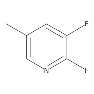 2,3-difluoro-5-((2)H)methylpyridine结构式