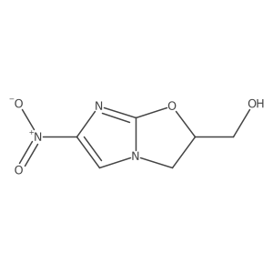 (6-Nitro-2,3-dihydro-imidazo[2,1-b]oxazol-2-yl)-methanol Structure