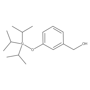 3-Triisopropylsilanoxy-benzyl alcohol结构式
