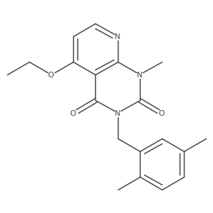 3-(2,5-dimethylbenzyl)-5-ethoxy-1-methylpyrido[2,3-d]pyrimidine-2,4(1H,3H)-dione Structure