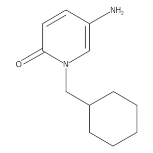 5-Amino-1-(cyclohexylmethyl)-1,2-dihydropyridin-2-one Structure
