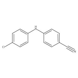 N#Cc1ccc(Nc2ccc(Cl)cc2)cc1结构式