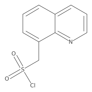 8-Quinolinemethanesulfonyl chloride Structure