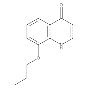 8-Propoxyquinolin-4(1H)-one结构式