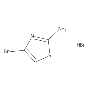 4-bromo-2-Thiazolamine hydrobromide Structure