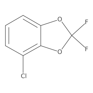 4-Chloro-2,2-difluorobenzo[d][1,3]dioxole Structure