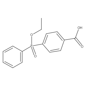 4-(Ethoxyphenylphosphinyl)benzoic acid Structure