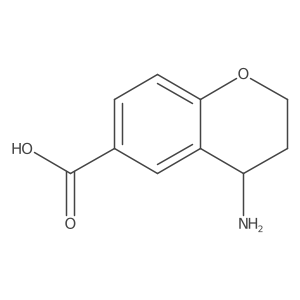 (R)-4-aminochromane-6-carboxylic acid hydrochloride Structure