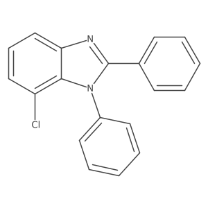 7-Chloro-1,2-diphenylbenzimidazole Structure
