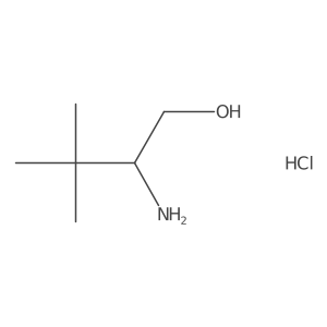 2-Amino-3,3-dimethylbutan-1-ol hydrochloride Structure