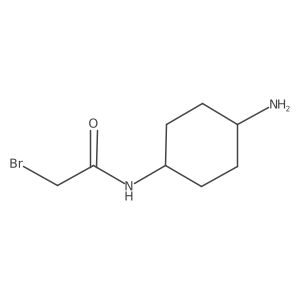 N-(4-aminocyclohexyl)-2-bromoacetamide结构式