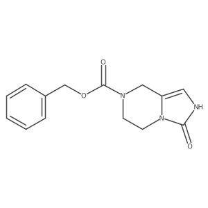 Benzyl 3-oxo-2,5,6,8-tetrahydroimidazo[1,5-a]pyrazine-7(3H)-carboxylate Structure