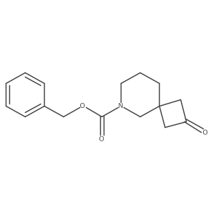 Benzyl 2-oxo-6-azaspiro[3.5]nonane-6-carboxylate结构式