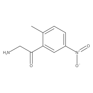 2-Amino-1-(2-methyl-5-nitrophenyl)ethan-1-one Structure