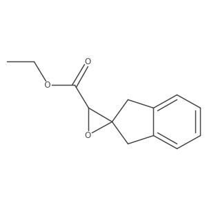 Ethyl 1,3-dihydrospiro[indene-2,2'-oxirane]-3'-carboxylate Structure