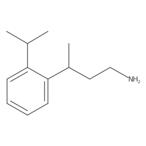 3-[2-(Propan-2-yl)phenyl]butan-1-amine结构式