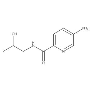 5-amino-N-(2-hydroxypropyl)-2-Pyridinecarboxamide Structure