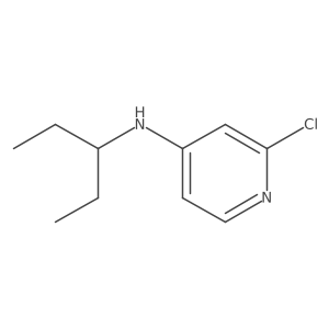 2-chloro-N-(pentan-3-yl)pyridin-4-amine Structure