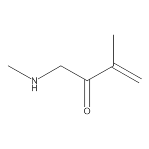 3-Methyl-1-(methylamino)but-3-en-2-one结构式