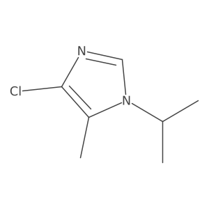 4-chloro-1-isopropyl-5-methyl-1H-imidazole Structure
