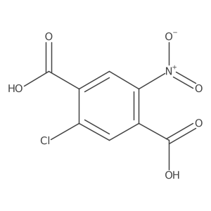 2-Chloro-5-nitroterephthalic acid结构式