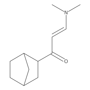 1-{Bicyclo[2.2.1]heptan-2-yl}-3-(dimethylamino)prop-2-en-1-one Structure