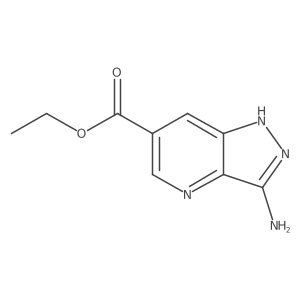 ethyl 3-amino-1H-pyrazolo[4,3-b]pyridine-6-carboxylate Structure