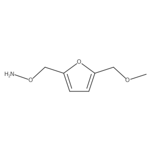O-{[5-(methoxymethyl)furan-2-yl]methyl}hydroxylamine Structure