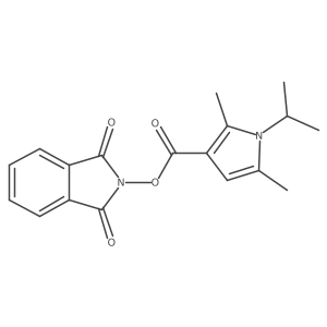 1,3-dioxo-2,3-dihydro-1H-isoindol-2-yl 2,5-dimethyl-1-(propan-2-yl)-1H-pyrrole-3-carboxylate Structure