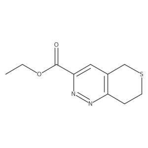 ethyl 5H,7H,8H-thiopyrano[4,3-c]pyridazine-3-carboxylate Structure