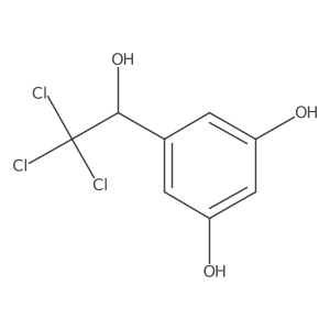 5-(2,2,2-Trichloro-1-hydroxyethyl)-1,3-benzenediol Structure
