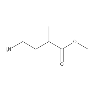 Methyl 4-amino-2-methylbutanoate Structure