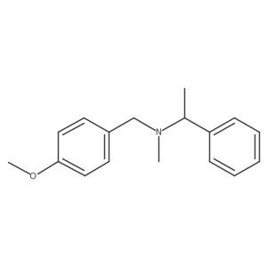 [(4-Methoxyphenyl)methyl](methyl)(1-phenylethyl)amine Structure
