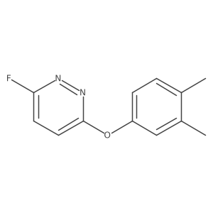 3-(3,4-Dimethylphenoxy)-6-fluoropyridazine结构式