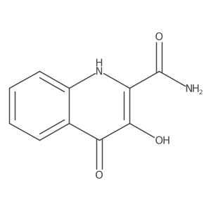 3-Hydroxy-4-oxo-1,4-dihydroquinoline-2-carboxamide Structure