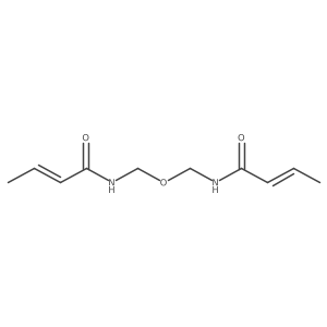 Crotonamide, N,Na(2)-(oxydimethylene)bis-结构式