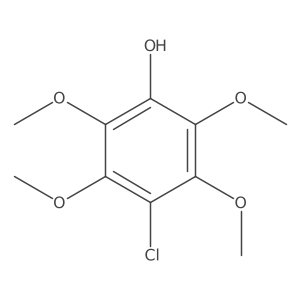4-Chloro-2,3,5,6-tetramethoxyphenol Structure