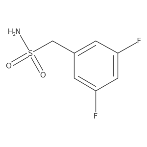(3,5-Difluorophenyl)methanesulfonamide结构式