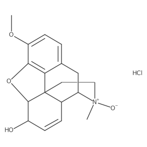 Codeine-N-oxide hydrochloride结构式